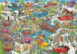 Пъзел RAVENSBURGER Ray’s Comic – Бъдещето, 1000 части