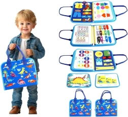 Сензорна busy книга динозаври 2