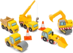 Комплект строителни машини Le Toy Van