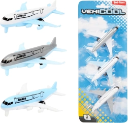 Set of Airbus passenger airplanes - 3 pcs