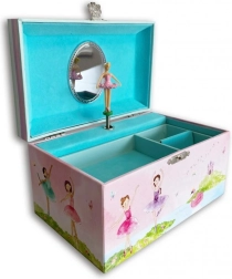 Музикална кутия за бижута с балерина