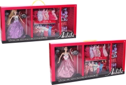 Кукла с гардероб и модни аксесоари