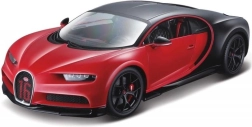 Метален модел на автомобил 1:18 Bugatti Chiron Sport червен