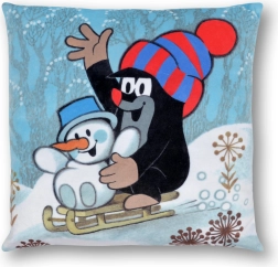 Възглавница Кртек 30x30 см, зима