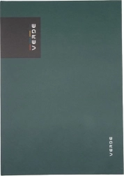 Записна книга A5 verde зелена