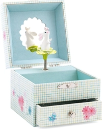 DJECO музикална кутия със зайче – зелена