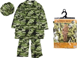 Children's soldier carnival costume 110–120 cm