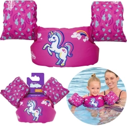Детски плувен пояс с ръкавели Puddle Jumper – еднорог 15–30 кг