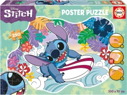 Постер пъзел Stitch 250 части EDUCA