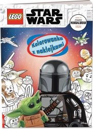 LEGO Star Wars coloring book with stickers