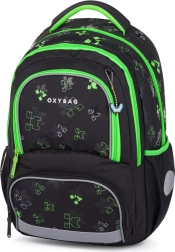 Ученическа раница OXY NEXT Green Cube