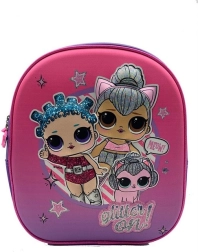 MaDe раница LOL розова