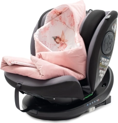 Затоплена завивка за столче за кола new baby pink