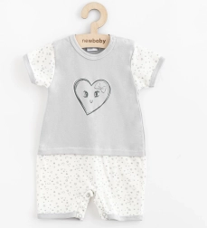 Summer cotton romper for baby New Baby hearts