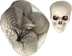Party Accessories – Skulls in Netting, 6 pcs
