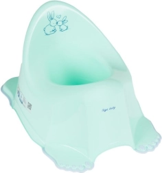 Musical Children's Potty Bunny, mint, non-slip