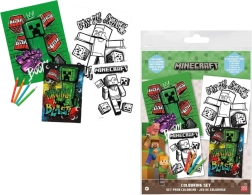 Minecraft Creative Coloring Set