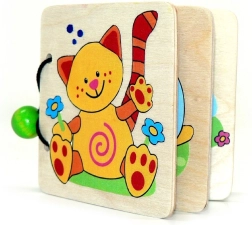 Дървена книжка Животни от Hess