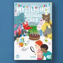 Detective Puzzle 100 Pieces LONDJI – Who Ate the Birthday Cake?