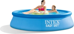 Надуваем басейн Intex Easy Set 244x61 см