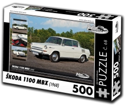 RETRO-CARS Puzzle Škoda 1100 MBX 500 pieces