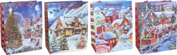 Подаръчна торбичка S 18 × 24 × 8,5 см – Коледа