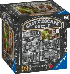 Ravensburger EXIT пъзел – ескейп игра „Обитавано имение: В дневната“ 99 части