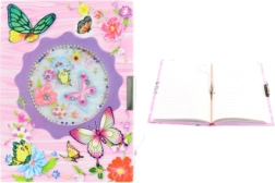 Diary with Butterfly Motif for Girls