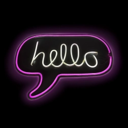 2Kids Toys LED неонова лампичка Hello
