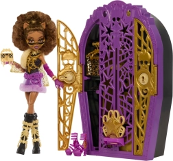 Кукла MONSTER HIGH Страшни тайни Clawdeen Wolf с тайно шкафче и аксесоари