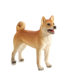 MOJO Shiba Inu Dog Plastic Figurine