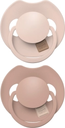 LOVI PRIME Dynamic Silicone Pacifiers 18m+ Nude/Blush – 2 pcs