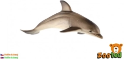 Plastic Bottlenose Dolphin Figurine 12 cm