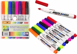 Магически водни маркери – 8 цвята за рисуване върху вода, стъкло и бели дъски