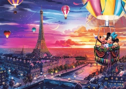 Puzzle TREFL Mickey and Minnie in Paris 1000 pieces