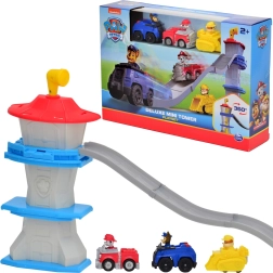 Paw Patrol делукс кула 3в1 с писта и 3 колички