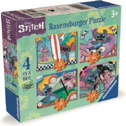 Ravensburger Пъзел Disney: Забавни активности със Стич 4в1