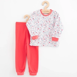 Children's cotton pajamas New Baby flowers 92/98