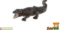 West African crocodile plastic model 17 cm