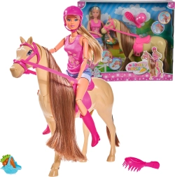 Steffi Love riding doll with horse and accessories