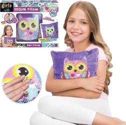 WOOPIE ART&FUN Креативен комплект Възглавница за декориране Бухал