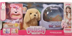 Animal – plush puppy with accessories - 1 piece