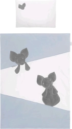 Children's cotton 3-piece crib set Belisima Mouse