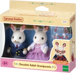 Sylvanian Families баба и дядо зайци с шоколадови ушички
