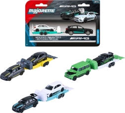 Majorette Mercedes-AMG with trailer – die-cast model with moving parts