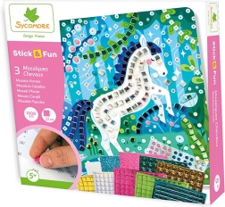 Stick & Fun мозайка – кончета, креативен комплект за деца
