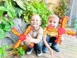 Foam boomerang for sports games