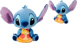 Plush Disney Stitch with pizza 25 cm