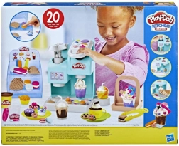 Play-Doh Цветно кафене – креативен комплект за приготвяне на напитки и десерти