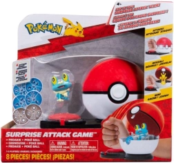 Покемон Surprise Attack игрален комплект с Поке топка и фигурка - 1 брой